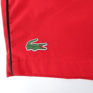 Lacoste Sport Novak Djokovic Mens Red Tennis Shorts Size L FR 5